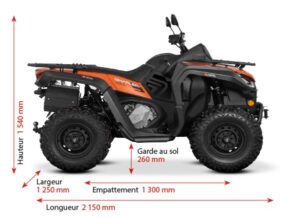 DIMENSIONS Segway AT6