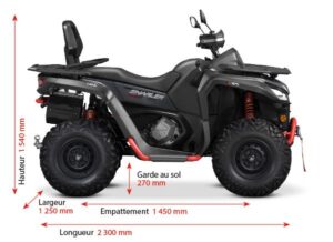 DIMENSIONS SEGWAY AT6L
