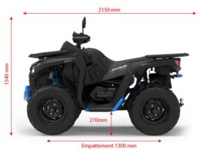 dimensions Segway AT6S EPS